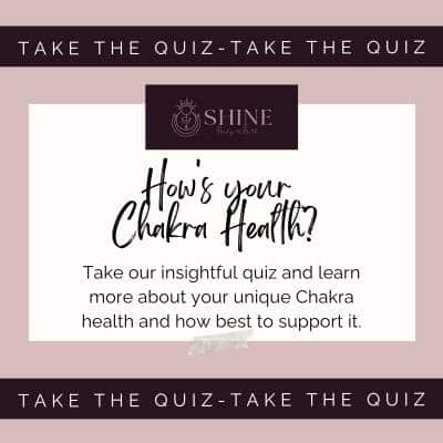 How's your chakra health? Take our Chakra Health Quiz and find out! | Shine Body & Bath Blog