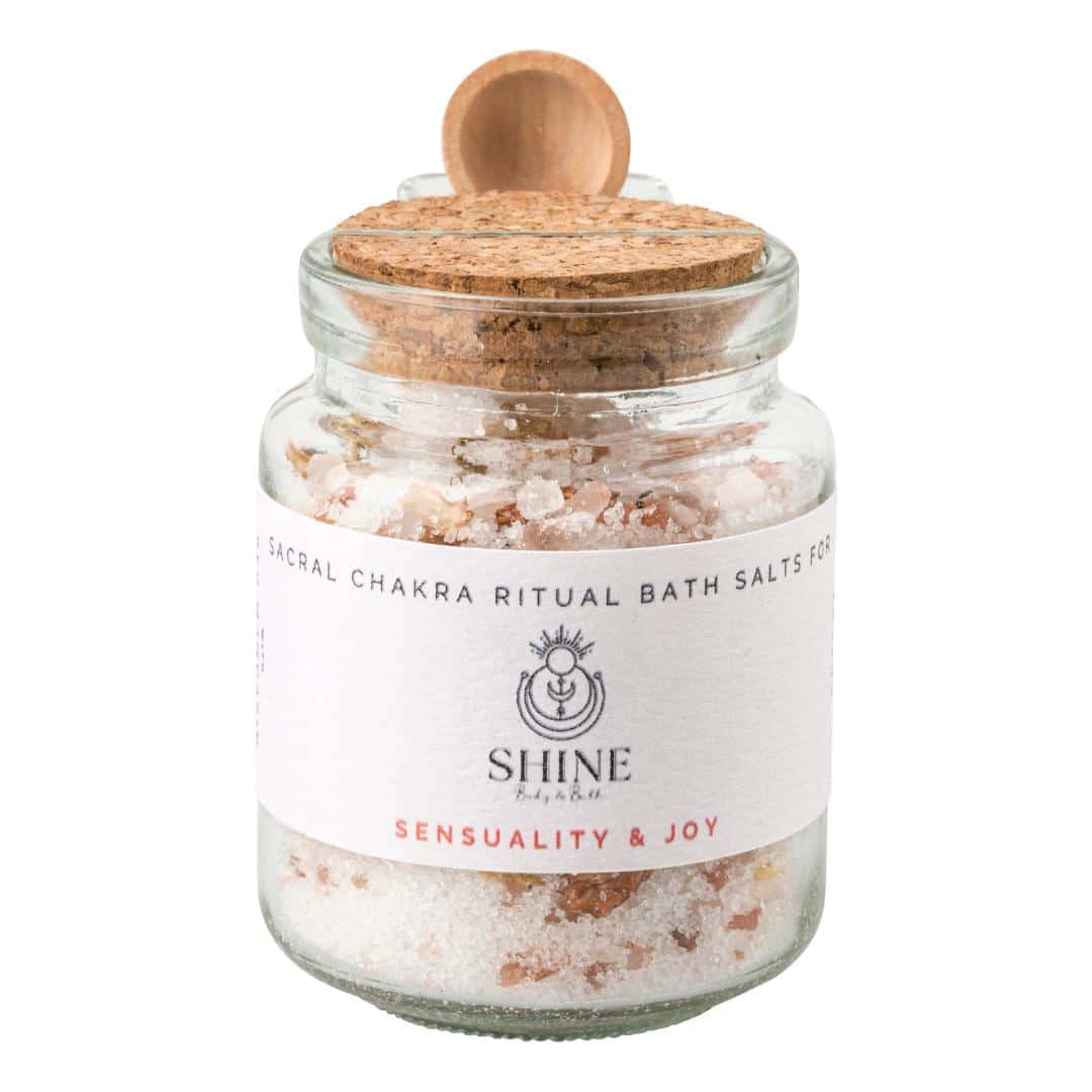 Sacral Chakra Ritual Bath Salts - Jar feature image | Shine Body & Bath