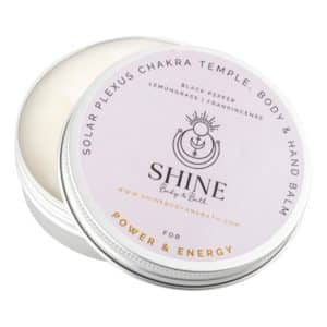 Solar Plexus Chakra Temple, Body & Hand Balm feature image | Shine Body & Bath